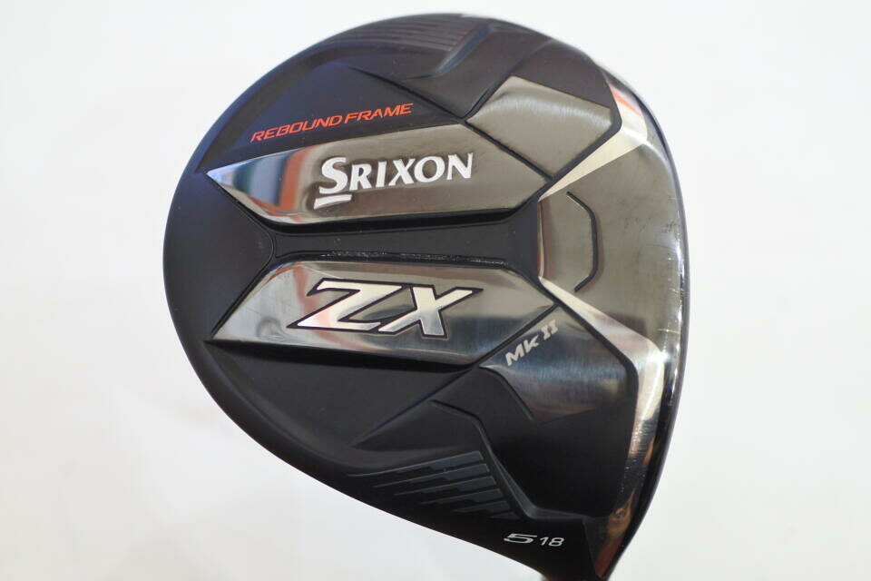 【中古】ダンロップ SRIXON ZX Mk2 フェアウェイウッド 5W 18° Sフレックス 41.5インチ ディアマナ TB60シャフトカット品 リシャフト品 Dランク 右利き用 DUNLOP ゴルフクラブ スリクソンZX MX2 ゴルフ