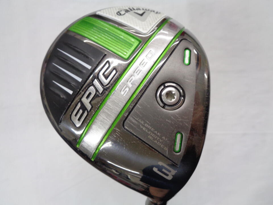 【中古】キャロウェイ EPIC SPEED フェアウェイウッド 3W 15° Sフレックス 42.75インチ Speeder EVOLUTION 7 FW60 Dランク 右利き用 Callaway ゴルフクラブ エピックスピード ゴルフドゥ ゴルフ用品 GOLF DO 中|ゴルフ ドゥ 中古クラブ店