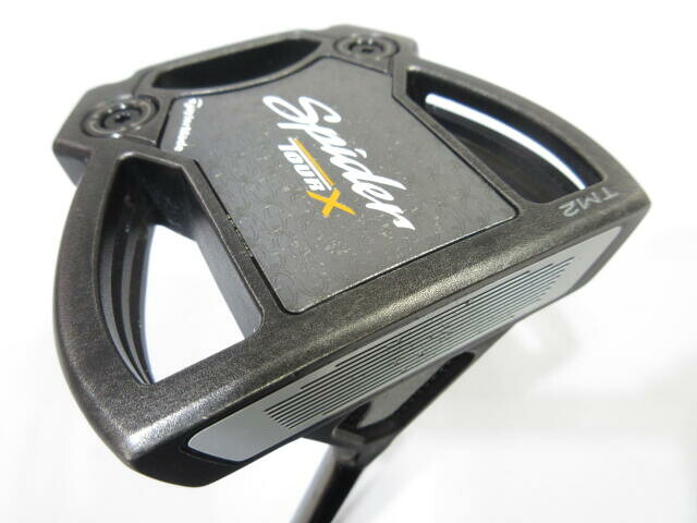 【中古】テーラーメイド Spider TOUR X TRUSS TM2 パター 33.0インチ ヘッドカバーあり オリジナルスチール Cランク 右利き用 Taylormade ゴルフクラブ ゴルフドゥ ゴルフ用品 GOLF DO 中古ゴルフクラブ
