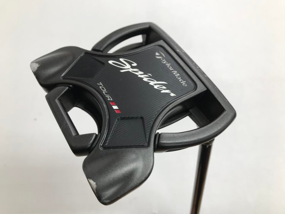 【中古】テーラーメイド Spider TOUR Black パター 33.0インチ オリジナルスチール Dランク 右利き用 Taylormade ゴルフクラブ ゴルフドゥ ゴルフ用品 GOLF DO 中古ゴルフクラブ