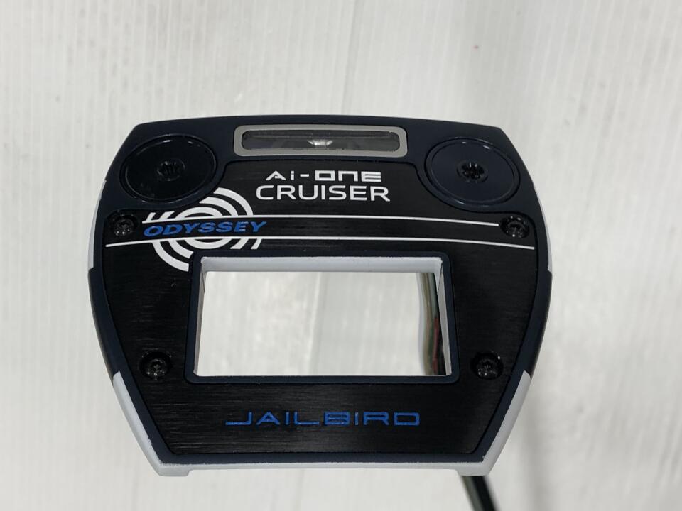 【中古】オデッセイ Ai-ONE CRUISER JAiLBIRD パター 38.0インチ ヘッドカバーあり オリジナルスチール Bランク 右利き用 ODYSSEY ゴルフクラブ ゴルフドゥ ゴルフ用品 GOLF DO 中古ゴルフクラブ