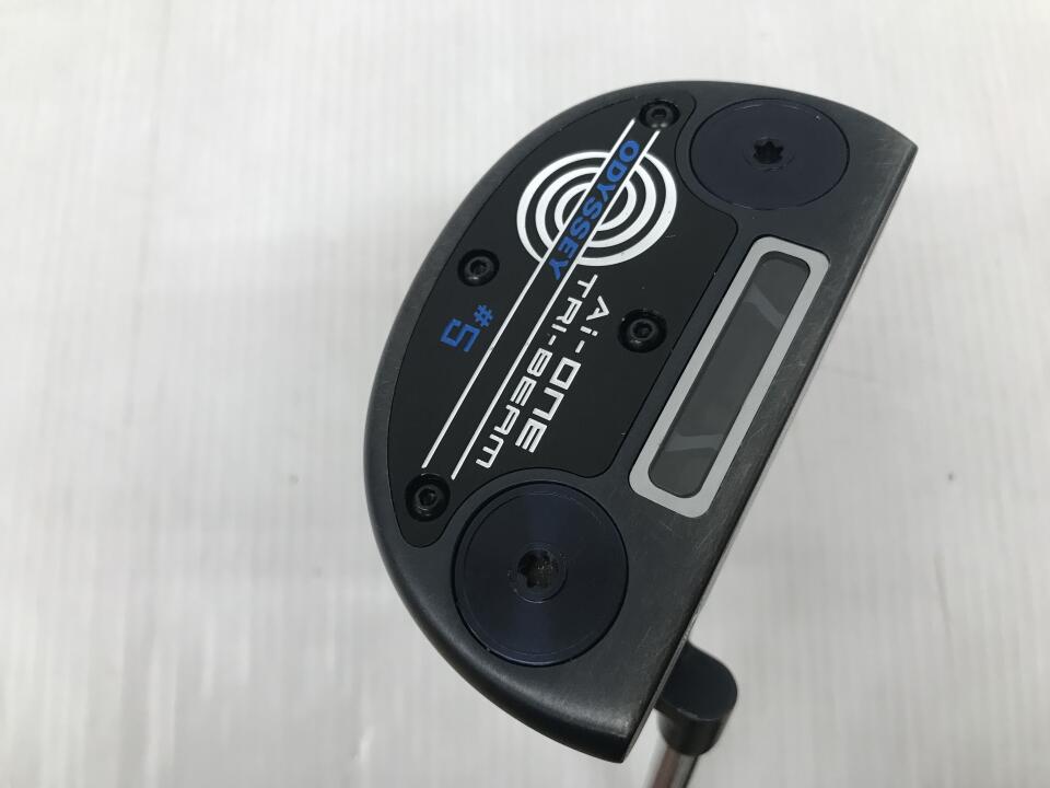 【中古】オデッセイ Ai-ONE TRI-BEAM #5 パター 34.0インチ ヘッドカバーあり オリジナルスチール Cランク 右利き用 ODYSSEY ゴルフクラブ ゴルフドゥ ゴルフ用品 GOLF DO 中古ゴルフクラブ