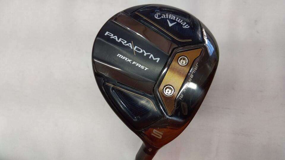 【中古】キャロウェイ PARADYM MAX FAST フェアウェイウッド 5W 19° Rフレックス 42.5インチ SPEEDER NX 40 for Callaway(PARADYM) Cランク 右利き用 Callaway ゴルフクラブ パラダイムマックスファスト ゴルフド