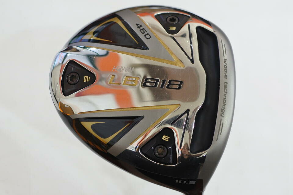 【中古】ホンマゴルフ LB-818 460 ドライバー 10.5° Sフレックス 45.5インチ ヘッドカバーあり VIZARD 45 Cランク 右利き用 ゴルフクラブ ゴルフドゥ ゴルフ用品 GOLF DO 中古ゴルフクラブ