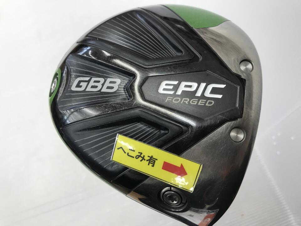 【中古】【訳あり】キャロウェイ GBB EPIC FORGED ドライバー 10.5° SRフレックス 45.5インチ Speeder EVOLUTION for GBB Dランク 右利き用 Callaway ゴルフクラブ エピックフォージド ゴルフドゥ ゴルフ用品
