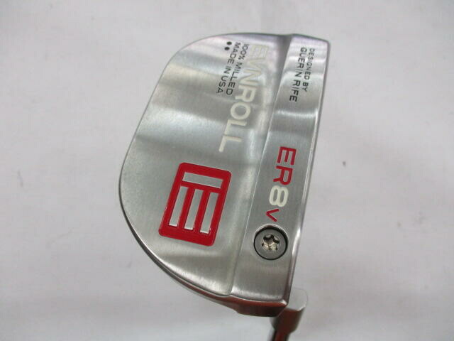 【中古】イーブンロールパター ER8v SHORT SLANT パター 34.0インチ ヘッドカバーあり オリジナルスチール Cランク 右利き用 EVNROLL PUTTERS ゴルフクラブ ゴルフドゥ ゴルフ用品 GOLF DO 中古ゴルフク｜ゴルフ ドゥ 中古クラブ店