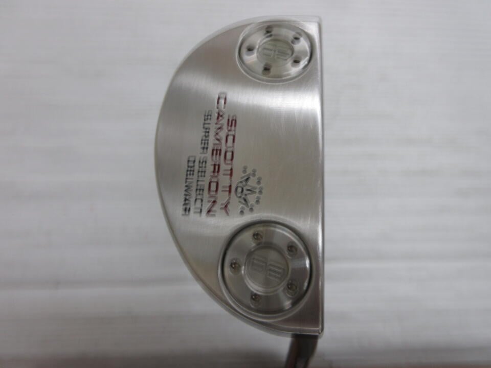 【中古】タイトリスト SC SUPER SELECT DEL MAR パター 33.0インチ ヘッドカバーあり オリジナルスチール Cランク 右利き用 Titleist ゴルフクラブ スコッティキャメロン スーパーセレクト デルマー