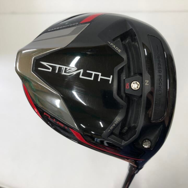 【中古】テーラーメイド STEALTH PLUS+ ドライバー 9.0° Sフレックス 46.0インチ ヘッドカバーあり TENSEI SILVER TM50(STEALTH) Cランク 右利き用 Taylormade ゴルフクラブ ステルスプラス ゴルフドゥ ゴルフ