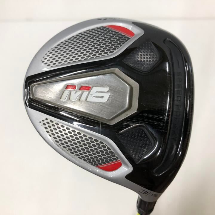 【中古】テーラーメイド M6 フェアウェイウッド 3W 15° Xフレックス 43.0インチ ヘッドカバーあり リシャフト品 Cランク 右利き用 Taylormade ゴルフクラブ ゴルフドゥ ゴルフ用品 GOLF DO 中古ゴル 11,505円