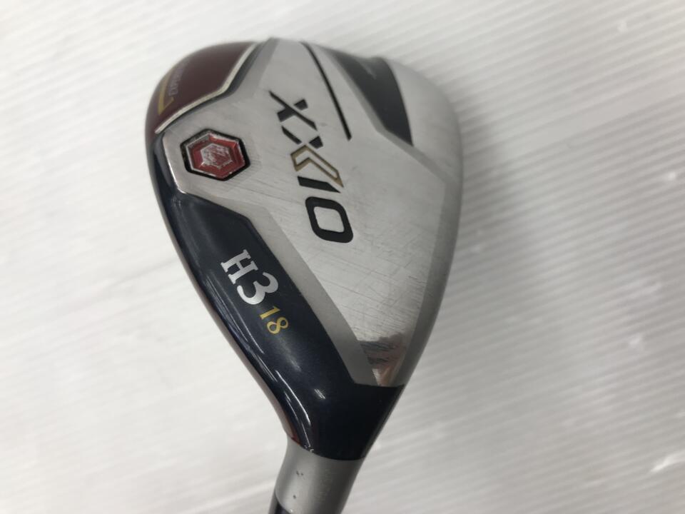 【中古】ダンロップ XXIO 12 レッド ユーティリティ 18° SRフレックス 41.0インチ ヘッドカバーあり MP1200 レッド Cランク 右利き用 DUNLOP ゴルフクラブ ゼクシオ12 ゴルフドゥ ゴルフ用品 GOLF DO 中