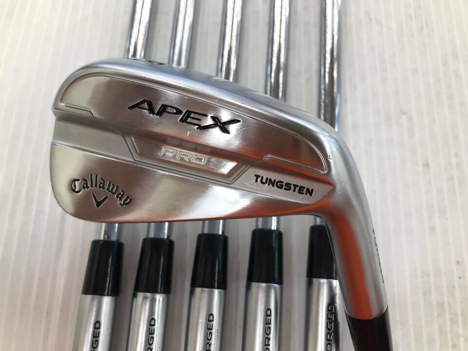 【中古】キャロウェイ APEX PRO 2021 アイアンセット Sフレックス 38.0インチ NSプロ MODUS 3 TOUR 105 Cランク 右利き用 Callaway ゴルフクラブ エイペックスプロ2021 ゴルフドゥ ゴルフ用品 GOLF DO 中古ゴ