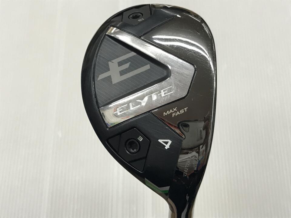 【中古】キャロウェイ ELYTE MAX FAST ユーティリティ 21° SRフレックス 39.5インチ ヘッドカバーあり LIN-Q GREEN 40 for Callaway Cランク 右利き用 Callaway ゴルフクラブ エリートマックスファスト ゴル