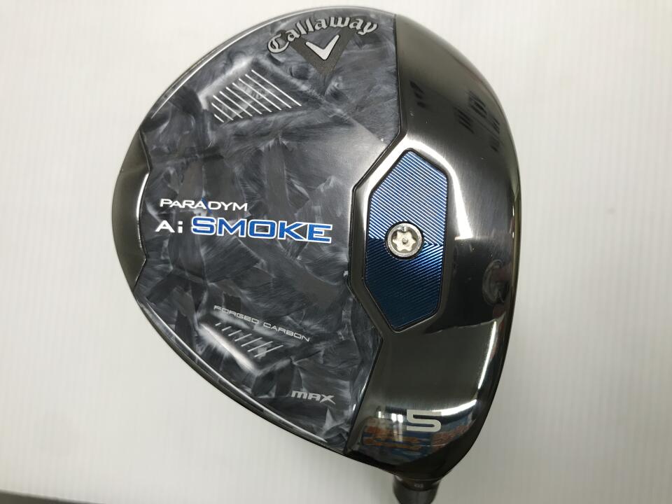 【中古】キャロウェイ PARADYM Ai SMOKE MAX フェアウェイウッド 5W 18° Sフレックス 42.5インチ The ATTAS 4 リシャフト品 Bランク 右利き用 Callaway ゴルフクラブ パラダイムAiスモークマックス ゴルフ