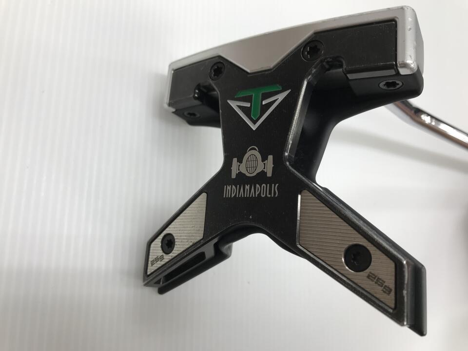 【中古】オデッセイ TOULON DESIGN INDIANAPOLIS 2017 パター 34.0インチ ヘッドカバーあり オリジナルスチール(SS2.0 MID SLIMグリップ) Dランク 右利き用 ODYSSEY ゴルフクラブ ゴルフドゥ ゴルフ用品 G|ゴルフ ドゥ 中古クラブ店