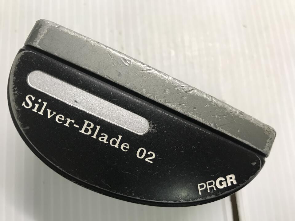【中古】プロギア シルバーブレード 02 パター 34.0インチ オリジナルスチール Dランク 右利き用 PRGR ゴルフクラブ ゴルフドゥ ゴルフ用品 GOLF DO 中古ゴルフクラブ