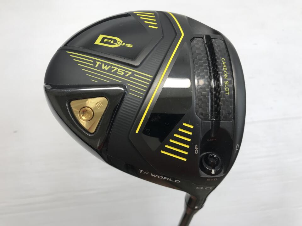 【中古】ホンマゴルフ TOUR WORLD TW757 D PLUS ドライバー 9.0° Sフレックス 46.0インチ VIZARD for TW757 45 Cランク 右利き用 ゴルフクラブ ツアーワールド ゴルフドゥ ゴルフ用品 GOLF DO 中古ゴルフクラ