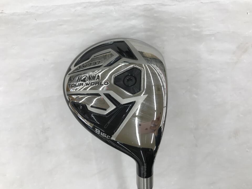 【中古】ホンマゴルフ TOUR WORLD TW737 FWc フェアウェイウッド 3W 15° Sフレックス 43.0インチ VIZARD EX-A65 Cランク 右利き用 ゴルフクラブ ツアーワールド ゴルフドゥ ゴルフ用品 GOLF DO 中古ゴルフ