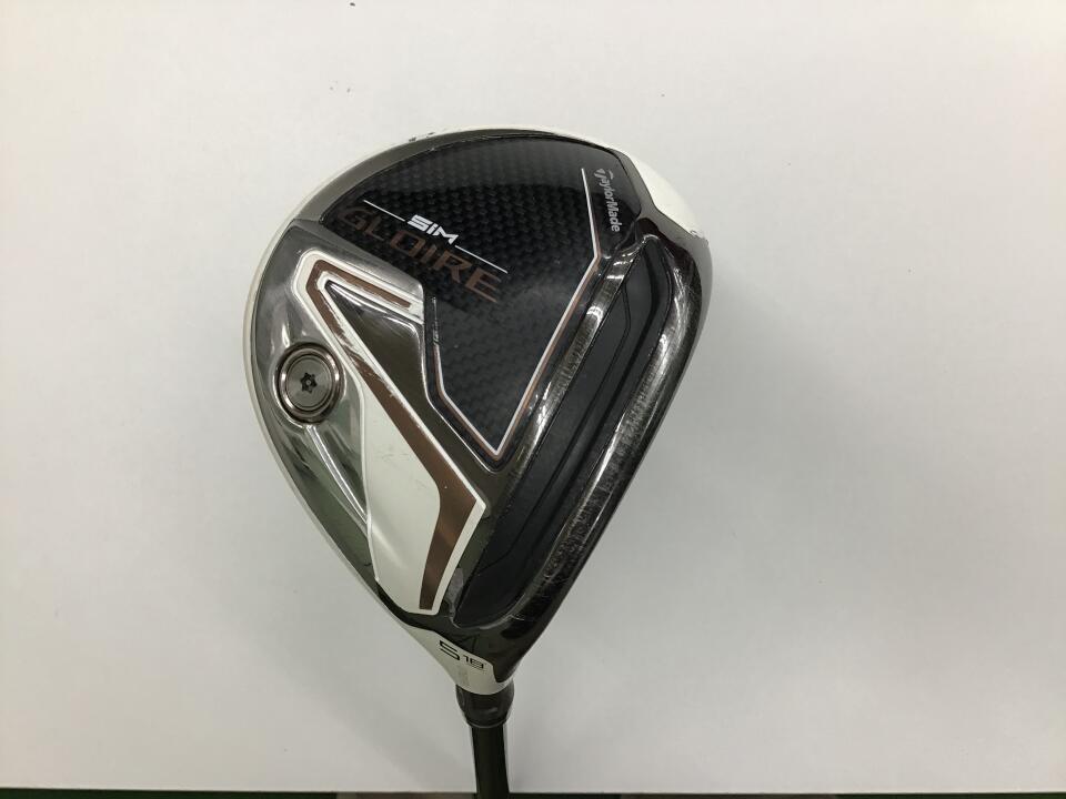 【中古】テーラーメイド SIM GLOIRE フェアウェイウッド 5W 18° SRフレックス 42.75インチ ヘッドカバーあり AIR Speeder TM Dランク 右利き用 Taylormade ゴルフクラブ シムグローレ ゴルフドゥ ゴルフ用
