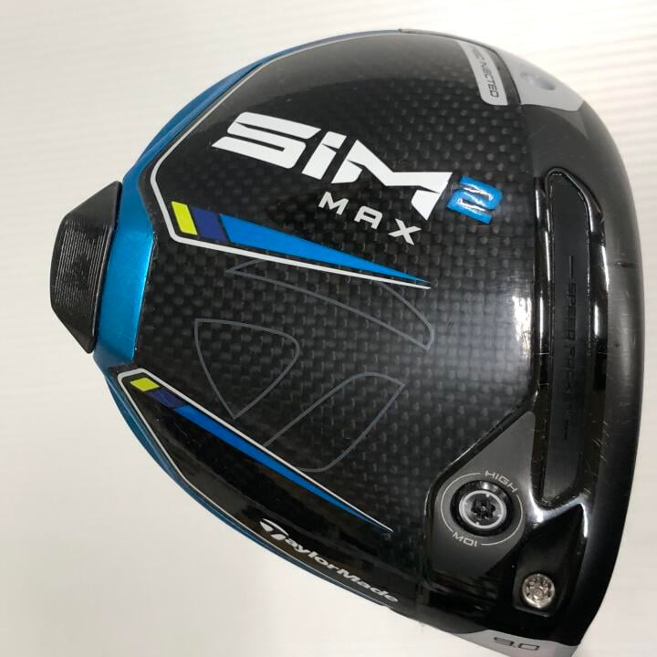 【中古】テーラーメイド SIM2 MAX ドライバー 9.0° SRフレックス 45.75インチ TENSEI BLUE TM50(SIM2) Cランク 右利き用 Taylormade ゴルフクラブ シム2マックス ゴルフドゥ ゴルフ用品 GOLF DO 中古ゴルフク