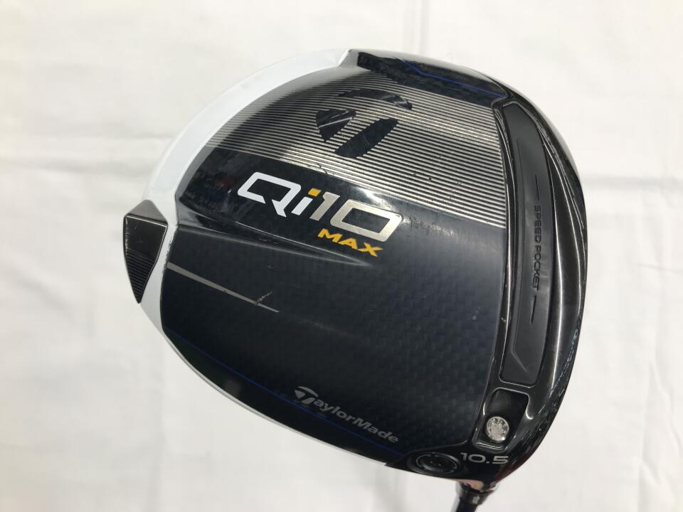 【中古】テーラーメイド Qi10 MAX LITE ドライバー 10.5° SRフレックス 45.5インチ SPEEDER　NXSTEALTH GLOIRE リシャフト品 Cランク 右利き用 Taylormade ゴルフクラブ Qi10マックスライト ゴルフドゥ ゴルフ 25,747円