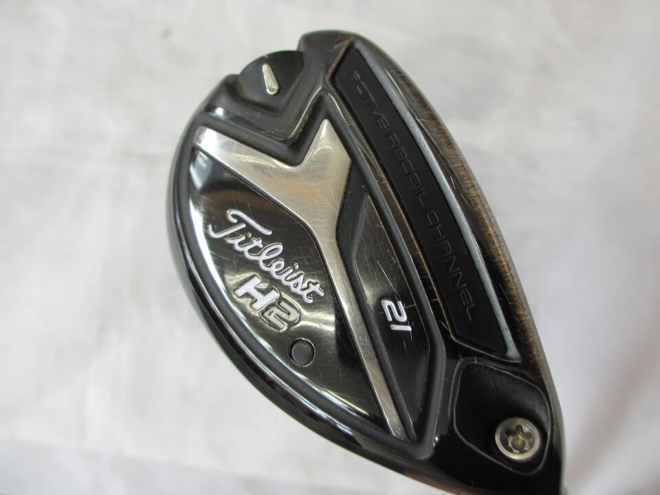 【中古】タイトリスト 818H2 ユーティリティ 21° S200フレックス 39.5インチ ヘッドカバーあり ダイナミックゴールド（メーカーカスタム） リシャフト品 Cランク 右利き用 Titleist ゴルフクラブ