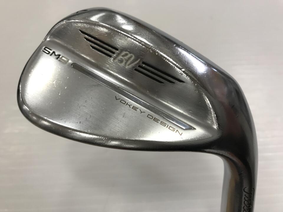 【中古】タイトリスト VOKEY SM9 ツアークローム ウェッジ 54° 35.0インチ シャフト不明(スチールシャフト) リシャフト品 Cランク 右利き用 Titleist ゴルフクラブ ボーケイSM9 ゴルフドゥ ゴル|ゴルフ ドゥ 中古クラブ店