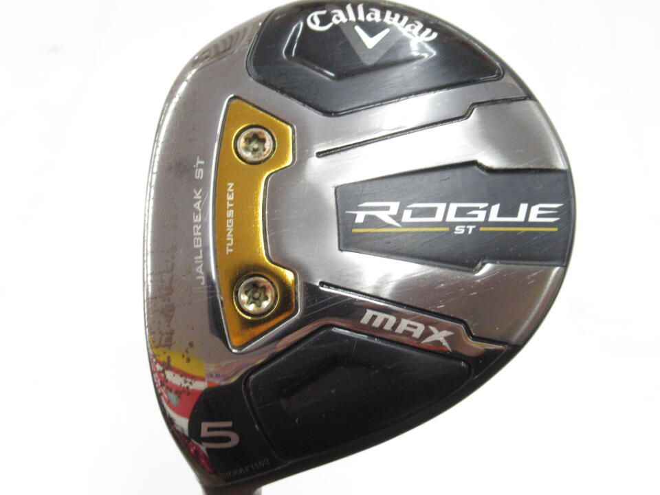 【中古】【訳あり】キャロウェイ ROGUE ST MAX フェアウェイウッド 5W 18° Sフレックス 42.5インチ ヘッドカバーあり SPEEDER NX50 Dランク 左利き用 Callaway ゴルフクラブ ローグSTマックス ゴルフドゥ