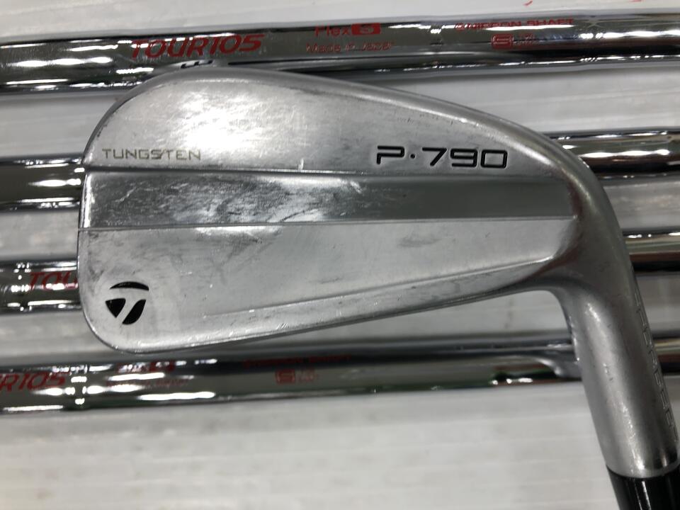 【中古】テーラーメイド P・790 2023 アイアンセット 26.5° Sフレックス 37.5インチ NSプロ MODUS 3 TOUR 105 Cランク 右利き用 Taylormade ゴルフクラブ ゴルフドゥ ゴルフ用品 GOLF DO 中古ゴルフクラブ