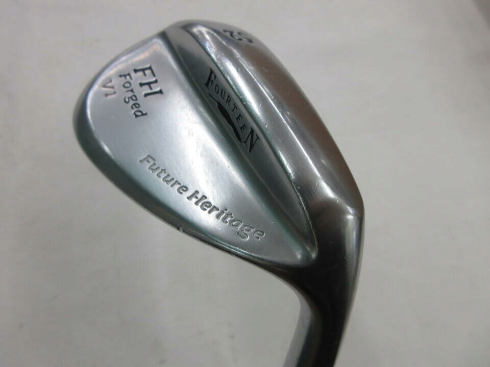 【中古】フォーティーン FH Forged V1 ニッケルクロム ウェッジ 52° WEDGEフレックス 35.0インチ TS-114w Dランク 右利き用 FOURTEEN ゴルフクラブ ゴルフドゥ ゴルフ用品 GOLF DO 中古ゴルフクラブ