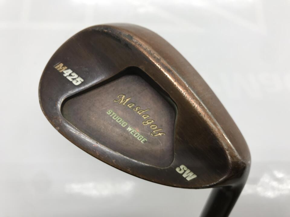 【中古】【訳あり】マスダ STUDIO WEDGE M425 カッパー ウェッジ 58° S200フレックス 35.0インチ ダイナミックゴールド95 リシャフト品 Dランク 右利き用 Masda ゴルフクラブ ゴルフドゥ ゴルフ用品 GO