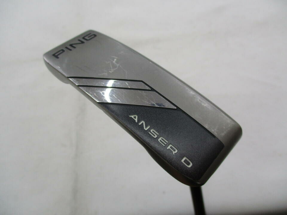 【中古】ピン 2024 ANSER D パター 34.0インチ ヘッドカバーあり オリジナルカーボン Cランク 右利き用 PING ゴルフクラブ ゴルフドゥ ゴルフ用品 GOLF DO 中古ゴルフクラブ