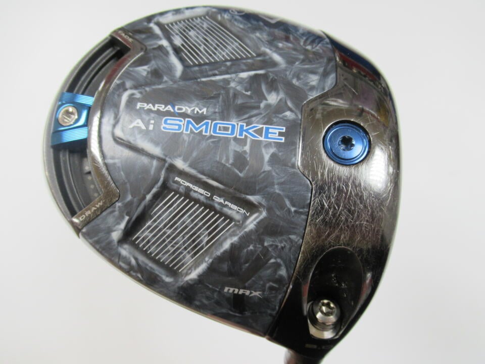 【中古】キャロウェイ PARADYM Ai SMOKE MAX ドライバー 9° Sフレックス 45.5インチ ヘッドカバーあり TENSEI 50 for Callaway(Ai SMOKE) Cランク 右利き用 Callaway ゴルフクラブ パラダイムAiスモークマックス