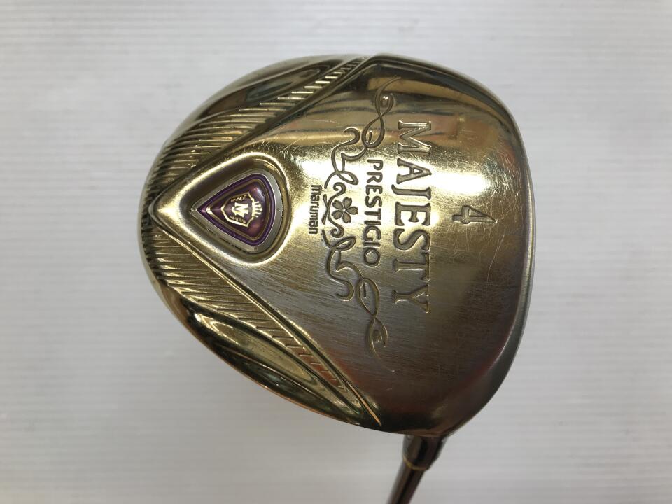 【中古】【レディースモデル】マジェスティゴルフ マジェスティ プレステジオ GOLD PREMIUM L フェアウェイウッド 4W 19&deg; Lフレックス 41.75インチ マジェスティ プレステジオ GOLD PREMIUM Dランク｜ゴルフ ドゥ 中古クラブ店
