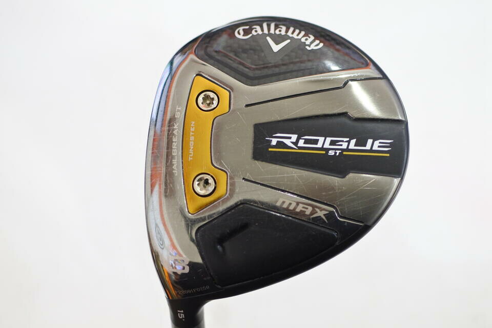 【中古】キャロウェイ ROGUE ST MAX フェアウェイウッド 3W 15° Sフレックス 43.0インチ ヘッドカバーあり VENTUS 5 for Callaway Cランク 左利き用 Callaway ゴルフクラブ ローグSTマックス ゴルフドゥ ゴ 16,646円