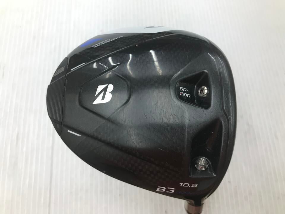 【中古】ブリヂストン B3MAX ドライバー 10.5° Rフレックス 45.5インチ ヘッドカバーあり VANQUISH BS40 for MAX Cランク 右利き用 BRIDGESTONE ゴルフクラブ ゴルフドゥ ゴルフ用品 GOLF DO 中古ゴルフクラ