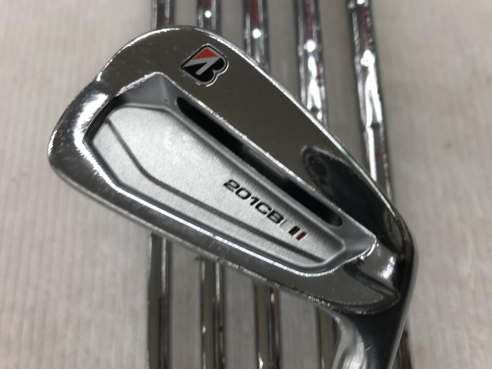 【中古】ブリヂストン TOUR B 201CB アイアンセット Sフレックス 38.25インチ NSプロ MODUS 3 TOUR 105 Cランク 右利き用 BRIDGESTONE ゴルフクラブ ゴルフドゥ ゴルフ用品 GOLF DO 中古ゴルフクラブ
