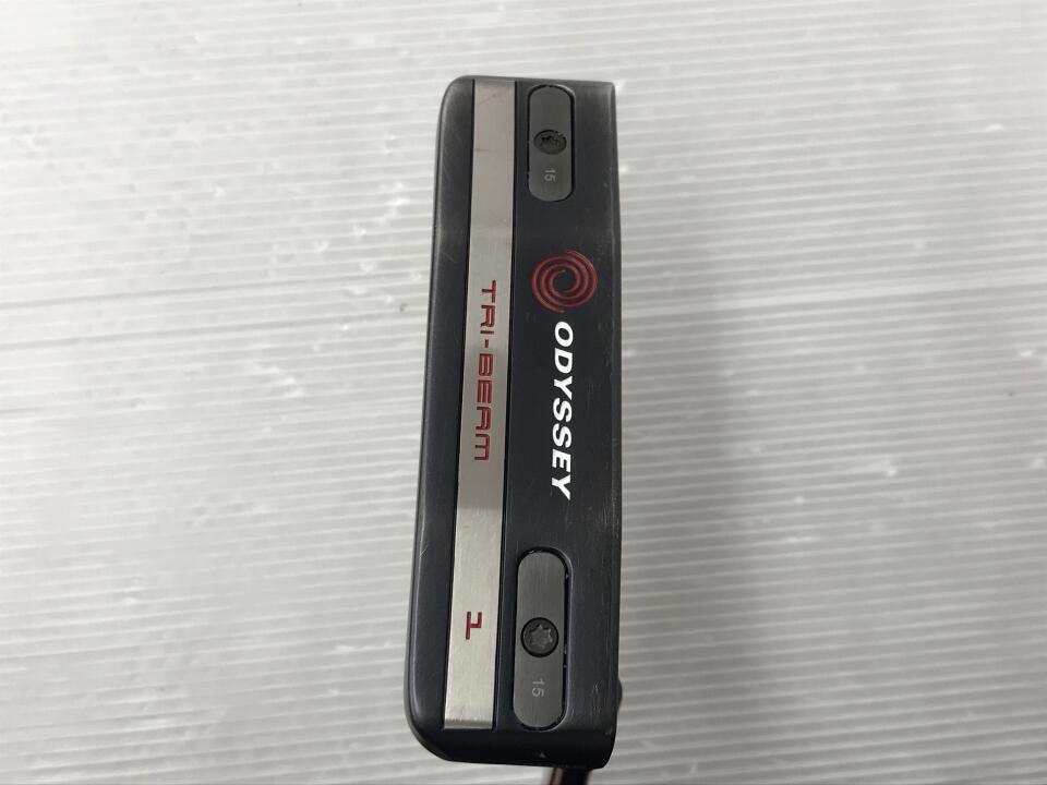 【中古】オデッセイ TRI-BEAM #1 パター 33.0インチ ヘッドカバーあり STROKE LAB 70C RED Cランク 右利き用 ODYSSEY ゴルフクラブ ゴルフドゥ ゴルフ用品 GOLF DO 中古ゴルフクラブ