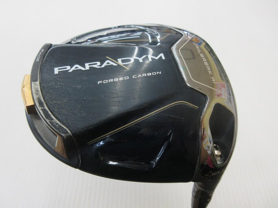 【中古】キャロウェイ PARADYM ドライバー 10.5° Sフレックス 45.5インチ ヘッドカバーあり ツア-AD　TP-6 リシャフト品 Cランク 右利き用 Callaway ゴルフクラブ パラダイム ゴルフドゥ ゴルフ用品 G
