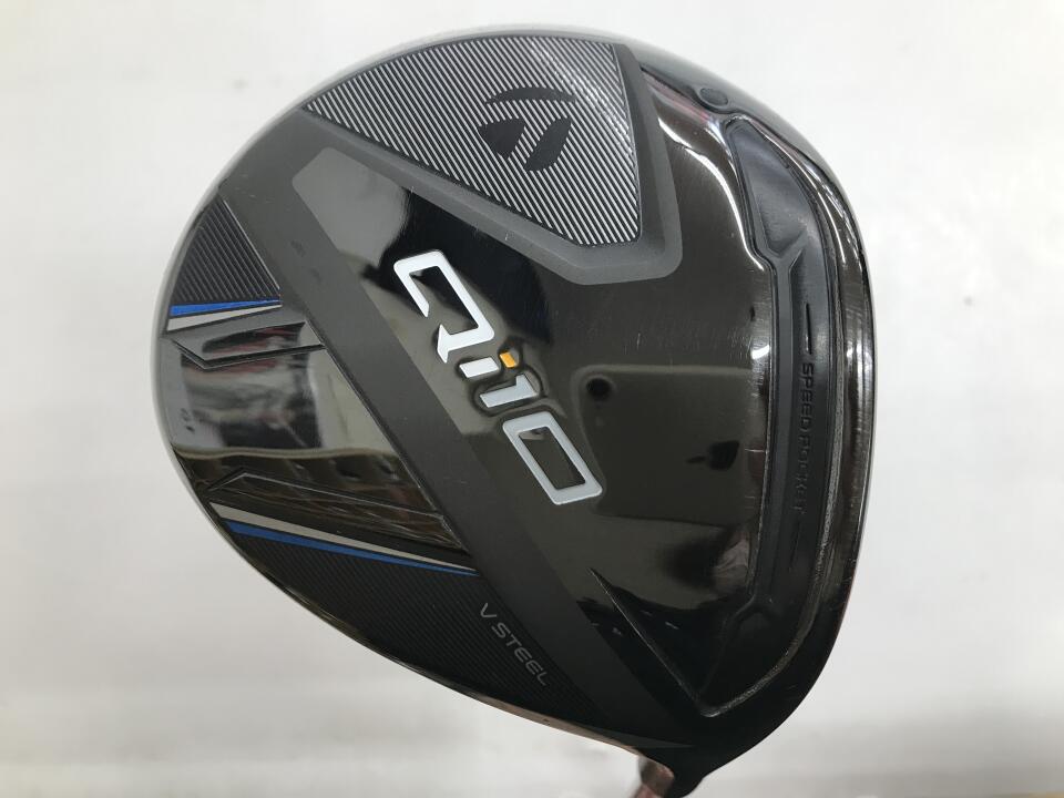 【中古】テーラーメイド Qi10 フェアウェイウッド 3W 15° Sフレックス 43.25インチ ヘッドカバーあり TENSEI PROBLUE 1K 60 リシャフト品 Cランク 右利き用 Taylormade ゴルフクラブ ゴルフドゥ ゴルフ用