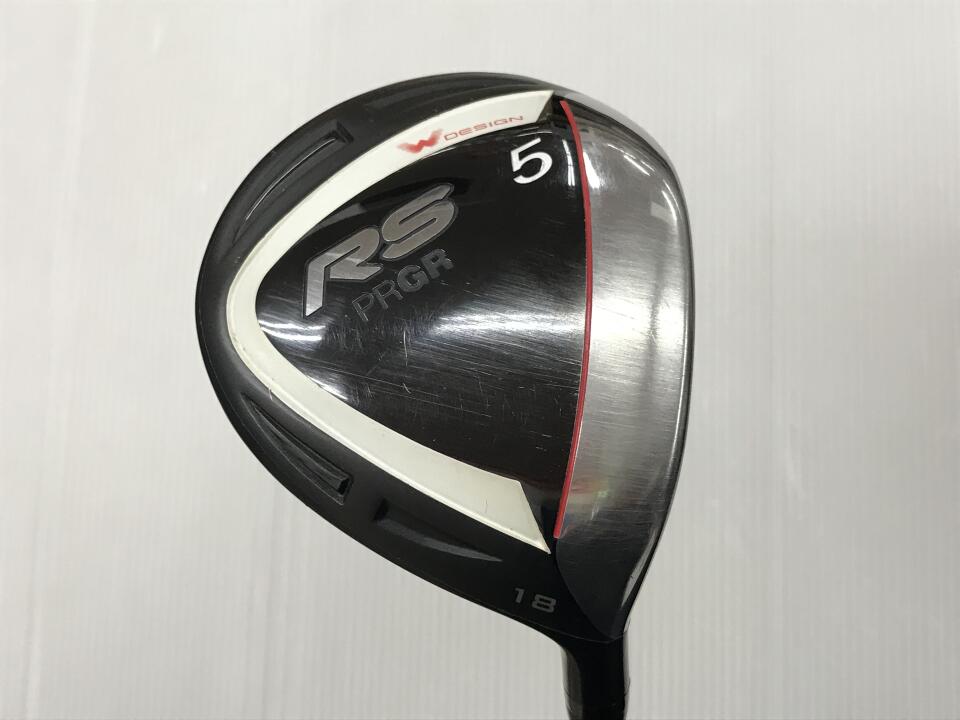 【中古】プロギア RS 2018 フェアウェイウッド 5W 18° Sフレックス 42.75インチ ヘッドカバーあり Diamana for PRGR Dランク 右利き用 PRGR ゴルフクラブ ゴルフドゥ ゴルフ用品 GOLF DO 中古ゴルフクラブ
