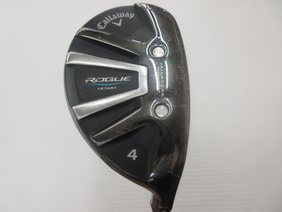 【中古】キャロウェイ ROGUE STAR ユーティリティ 20° Sフレックス 40.0インチ N.S.PRO MODUS3 GOSTHYBRID/TOUR リシャフト品 Cランク 右利き用 Callaway ゴルフクラブ ローグスター ゴルフドゥ ゴルフ用品 GO