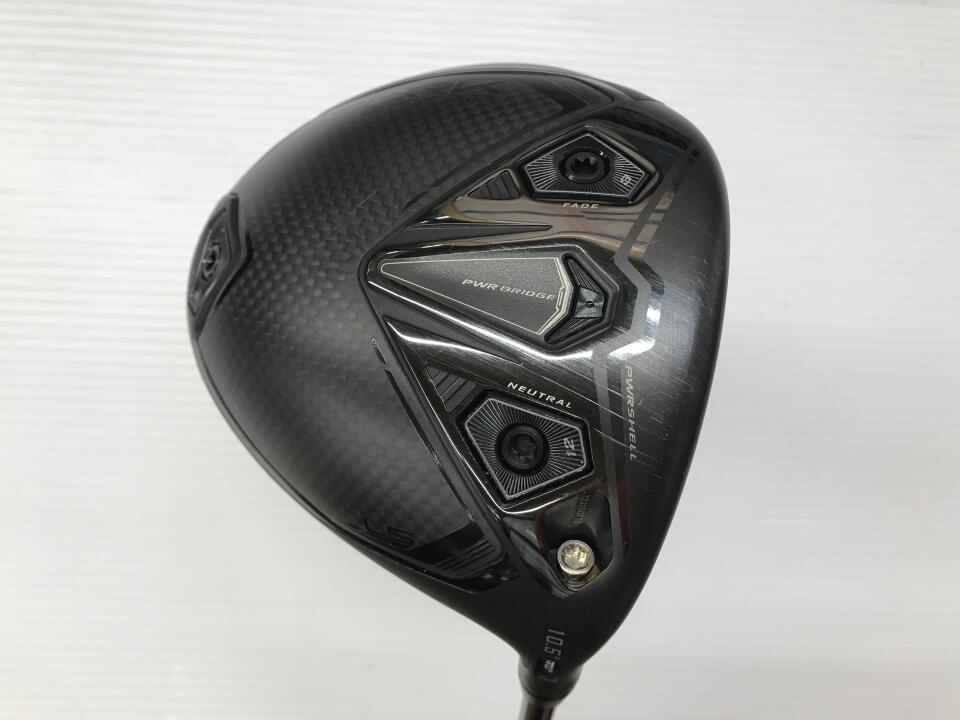 【中古】コブラ DARKSPEED LS US ドライバー 10.5° F4フレックス 45.5インチ ヘッドカバーあり UST LIN-Q M40X WHITE 6 Cランク 右利き用 COBRA ゴルフクラブ ダークスピードLS ゴルフドゥ ゴルフ用品 GOLF DO