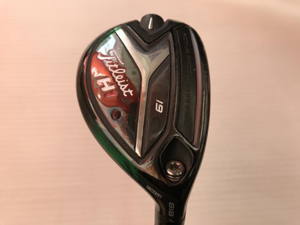 【中古】タイトリスト 818H1 ユーティリティ 19° Sフレックス 40.25インチ ヘッドカバーあり ツアーAD BB-7 リシャフト品 Cランク 右利き用 Titleist ゴルフクラブ ゴルフドゥ ゴルフ用品 GOLF DO 中古|ゴルフ ドゥ 中古クラブ店