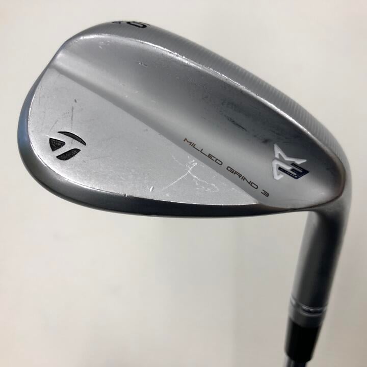 【中古】テーラーメイド MILLED GRIND 3 クローム ウェッジ 60° S200フレックス 35.0インチ ダイナミックゴールド HT Dランク 右利き用 Taylormade ゴルフクラブ ミルドグラインド3 ゴルフドゥ ゴルフ