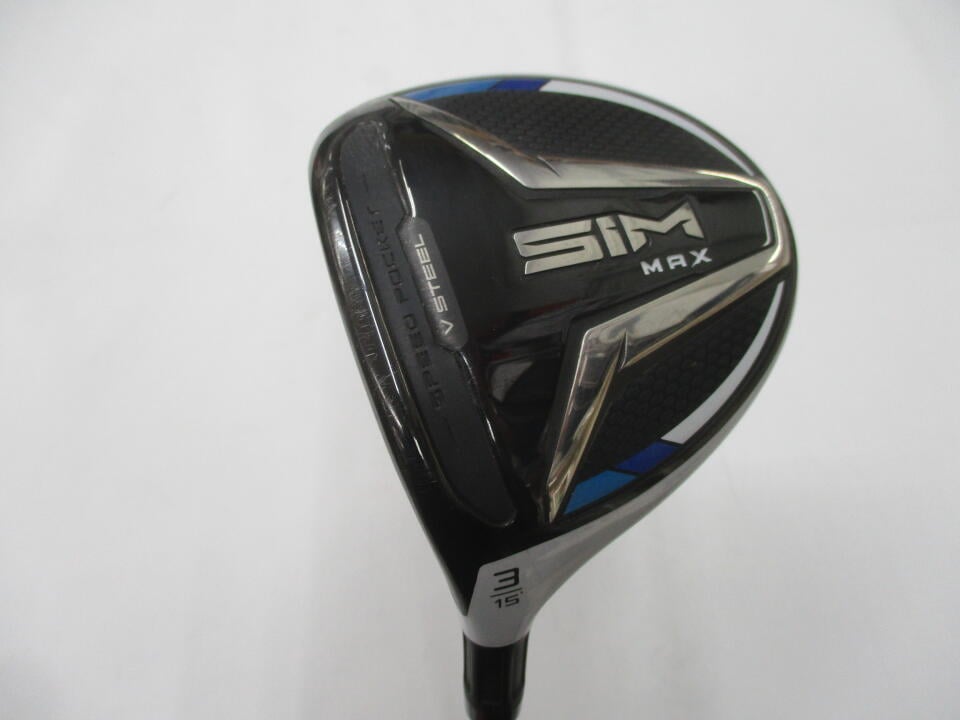 【中古】テーラーメイド SIM MAX フェアウェイウッド 3W 15° SRフレックス 43.25インチ ヘッドカバーあり TENSEI BLUE TM50 Cランク 左利き用 Taylormade ゴルフクラブ シムマックス ゴルフドゥ ゴルフ用|ゴルフ ドゥ 中古クラブ店
