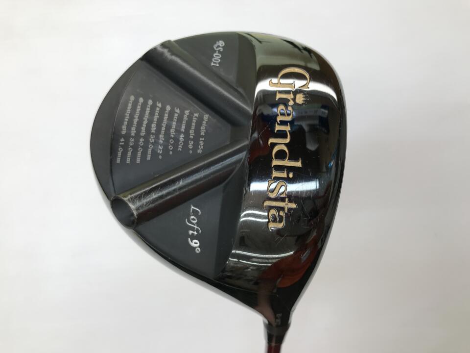 【中古】グランディスタ RS-001 ドライバー 9° 45.5インチ MATRIX　OZIK リシャフト品 Dランク 右利き用 Grandista ゴルフクラブ ゴルフドゥ ゴルフ用品 GOLF DO 中古ゴルフクラブ