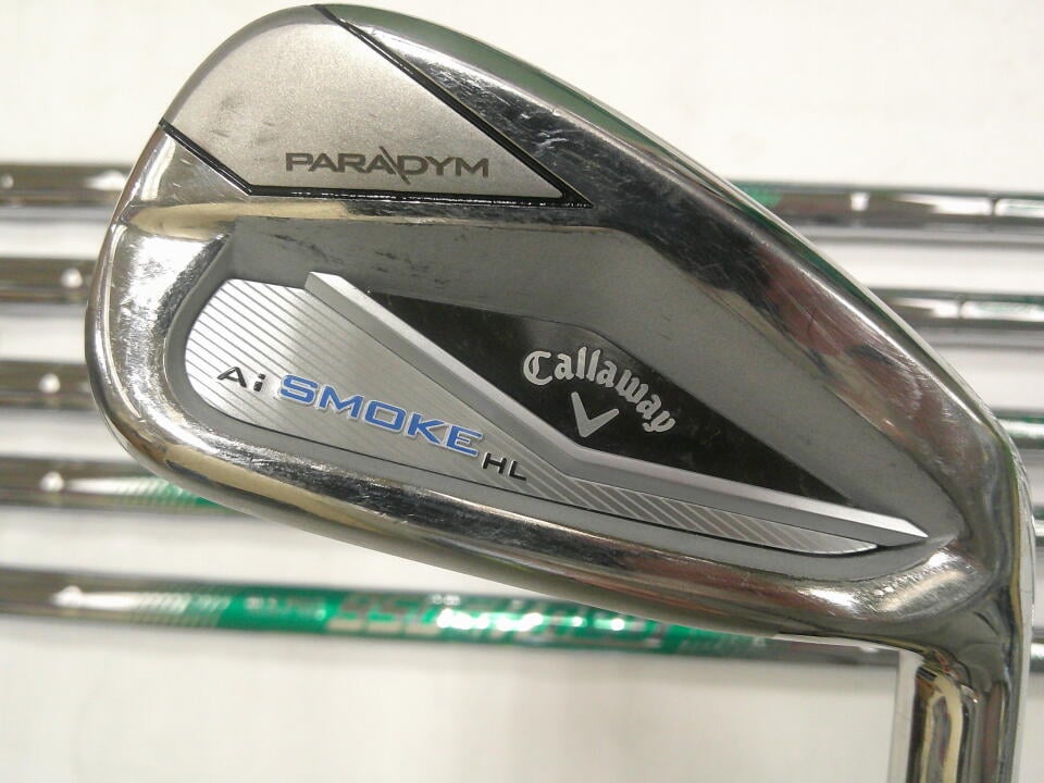【中古】キャロウェイ PARADYM Ai SMOKE HL アイアンセット 24° Sフレックス 39.0インチ NSプロ950GH neo Cランク 右利き用 Callaway ゴルフクラブ パラダイムAiスモークHL ゴルフドゥ ゴルフ用品 GOLF DO 中