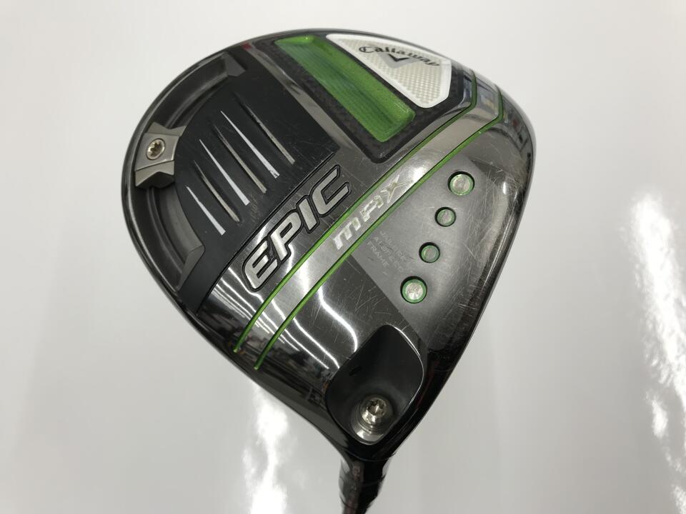【中古】キャロウェイ EPIC MAX ドライバー 10.5° Rフレックス 45.5インチ HZRDUS SMOKE iM10 リシャフト品 Cランク 右利き用 Callaway ゴルフクラブ エピックマックス ゴルフドゥ ゴルフ用品 GOLF DO 中古