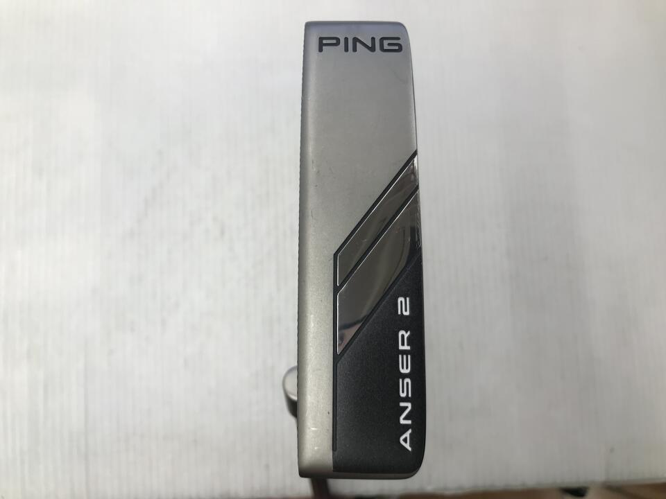 【中古】ピン 2024 ANSER 2 パター 34.0インチ ヘッドカバーあり オリジナルカーボン Cランク 左利き用 PING ゴルフクラブ ゴルフドゥ ゴルフ用品 GOLF DO 中古ゴルフクラブ