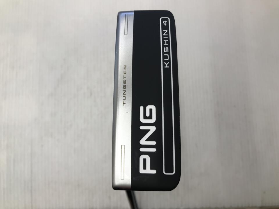 【中古】ピン 2023 KUSHIN 4 パター 35.0インチ ヘッドカバーあり オリジナルスチール Cランク 左利き用 PING ゴルフクラブ ゴルフドゥ ゴルフ用品 GOLF DO 中古ゴルフクラブ｜ゴルフ ドゥ 中古クラブ店